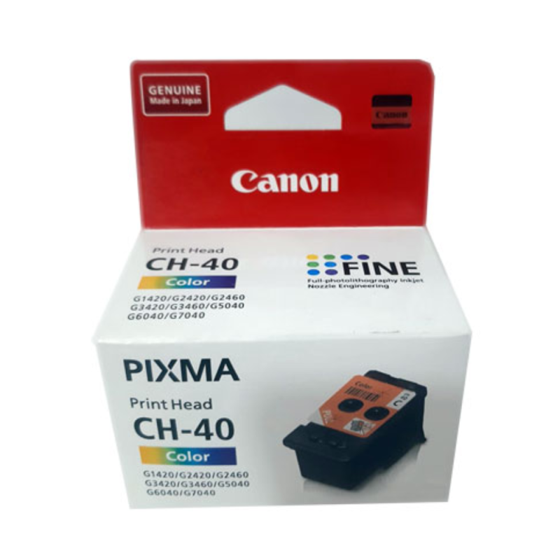 Canon Print head for G5040, G6040, G7040, GM2040, GM4040, G1420, G2420, G2460, G3420, G3460 (3430C001) (CAN-CH40EMB) Canon Print head for G5040, G6040, G7040, GM2040, GM4040, G1420, G2420, G2460, G3420, G3460 (3430C001) (CAN-CH40EMB)
