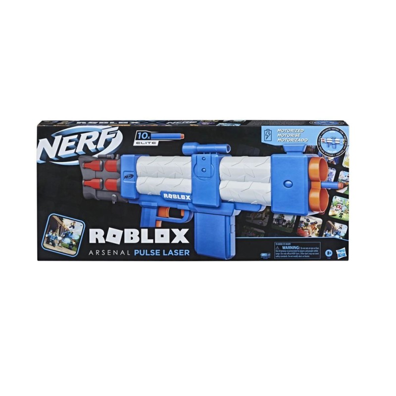 Hasbro Nerf Εκτοξευτής Arsenal Pulse Laser Roblox για 8+ Ετών (F2484) (HASF2484) Hasbro Nerf Εκτοξευτής Arsenal Pulse Laser Roblox για 8+ Ετών (F2484) (HASF2484)