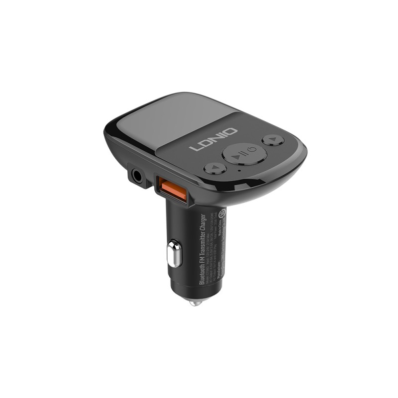 Ldnio FM Transmitter Αυτοκινήτου με Bluetooth με Lightning καλώδιο (C706QLIGHTNING) (LDIC706QLIGHTNING) Ldnio FM Transmitter Αυτοκινήτου με Bluetooth με Lightning καλώδιο (C706QLIGHTNING) (LDIC706QLIGHTNING)