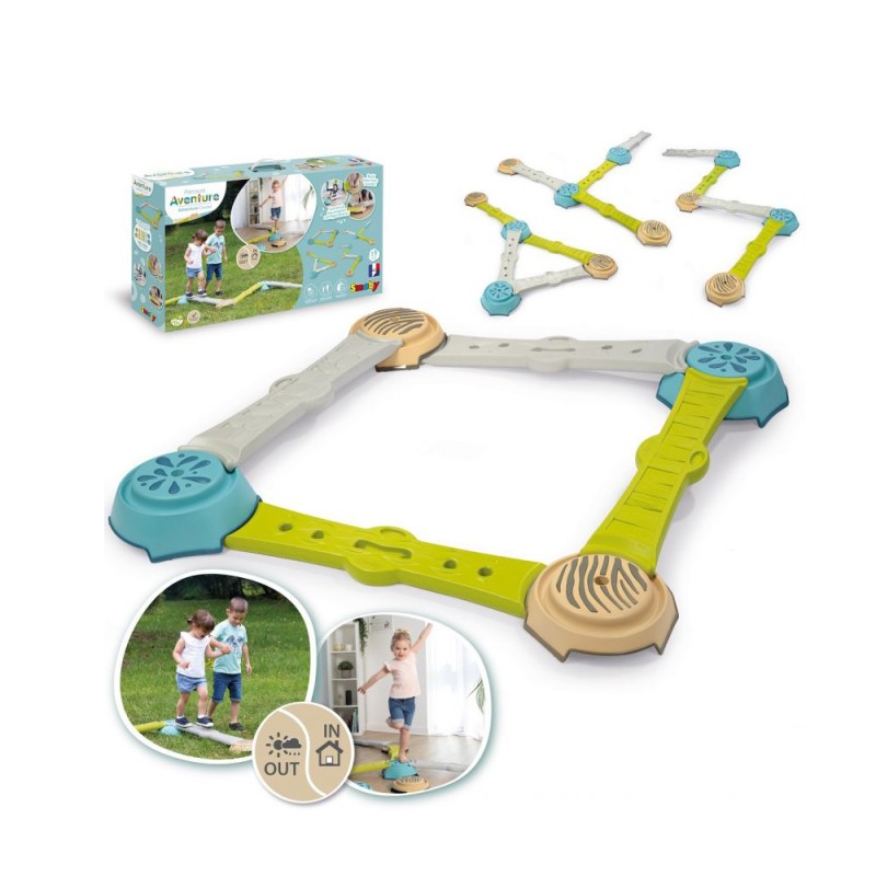 Smoby Παιχνίδι Ισορροπίας Εξωτερικού Χώρου Adventure Course (840400) (SMO840400) Smoby Παιχνίδι Ισορροπίας Εξωτερικού Χώρου Adventure Course (840400) (SMO840400)