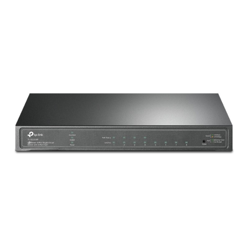 TP-Link JetStream 8-Port Gigabit Smart Switch with 4-Port PoE+ (TL-SG2008P) (TPTL-SG2008P) TP-Link JetStream 8-Port Gigabit Smart Switch with 4-Port PoE+ (TL-SG2008P) (TPTL-SG2008P)