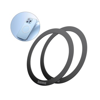 Baseus ESR Halo (2 pack) Αξεσουάρ ΜagSafe σε Μαύρο χρώμα (ARAJ000202) (BASARAJ000202)