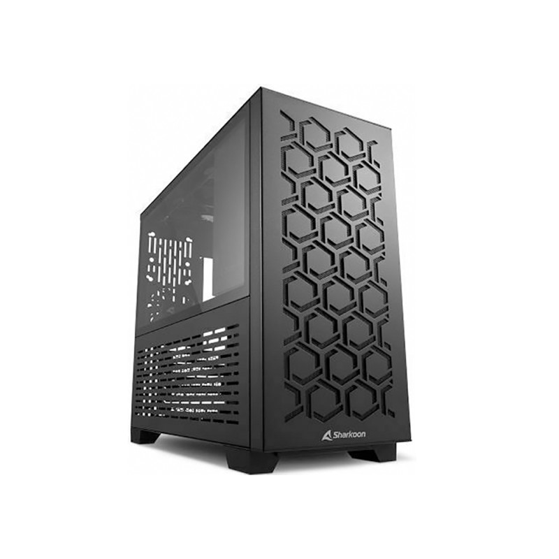 Sharkoon MS-Y1000 Midi Tower Κουτί Υπολογιστή Μαύρο (34038184) (SHR34038184) Sharkoon MS-Y1000 Midi Tower Κουτί Υπολογιστή Μαύρο (34038184) (SHR34038184)