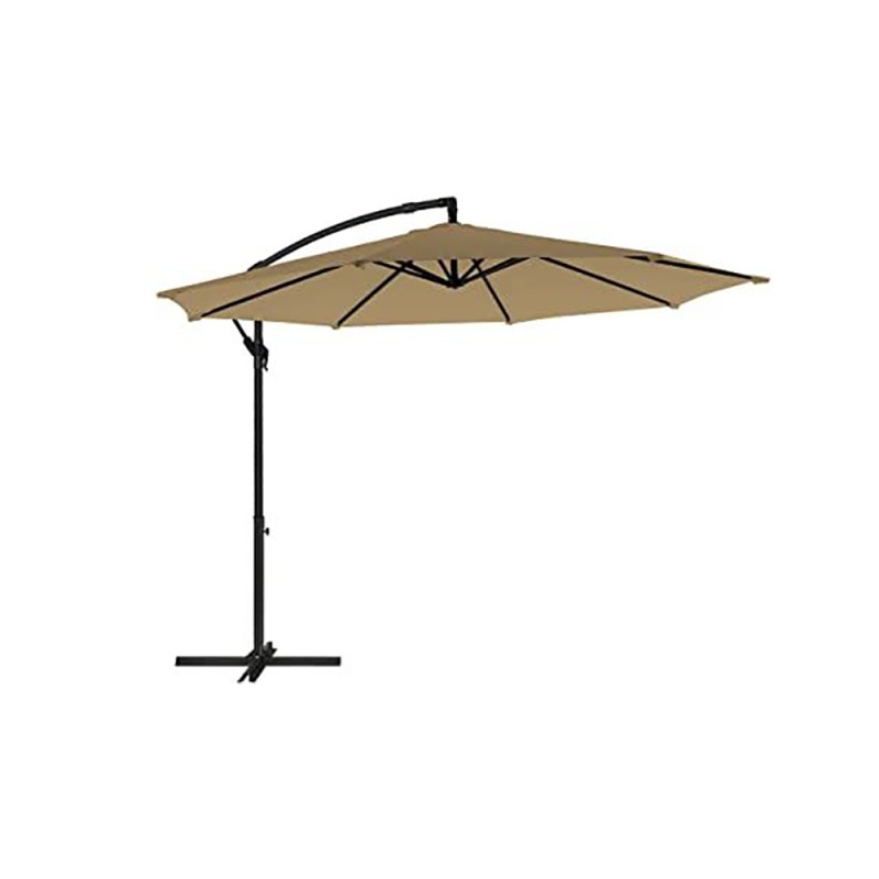 SONGMICS Ομπρέλα Δαπέδου 300cm Taupe (GPU116K01) (SNGGPU116K01) SONGMICS Ομπρέλα Δαπέδου 300cm Taupe (GPU116K01) (SNGGPU116K01)