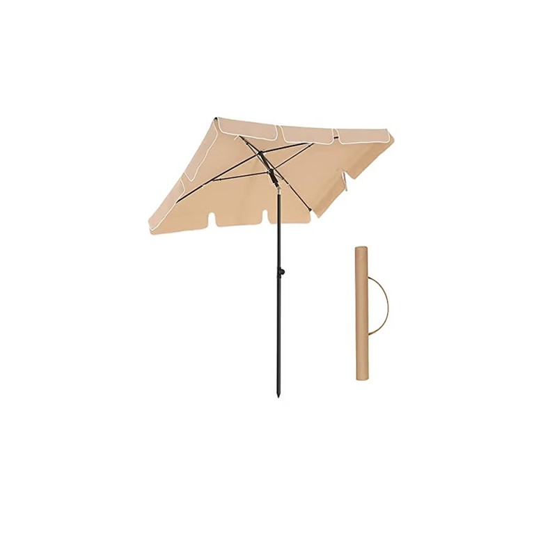 SONGMICS Ομπρέλα Δαπέδου Τετράγωνη 160 g/m² Taupe (GPU180K01) (SNGGPU180K01) SONGMICS Ομπρέλα Δαπέδου Τετράγωνη 160 g/m² Taupe (GPU180K01) (SNGGPU180K01)