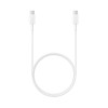 Samsung Cable USB-C to USB-C white (EP-DA705BWEGWW) (SAMEP-DA705BWEGWW)