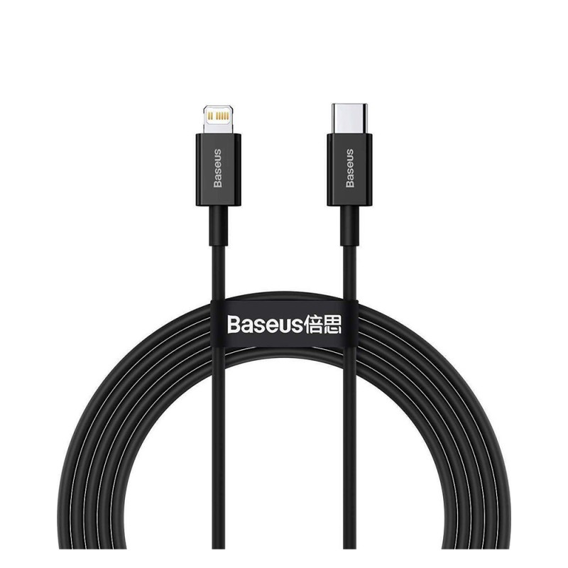 Baseus Superior USB-C to Lightning Cable 20W Μαύρο 2m (CATLYS-C01) (BASCATLYSC01) Baseus Superior USB-C to Lightning Cable 20W Μαύρο 2m (CATLYS-C01) (BASCATLYSC01)