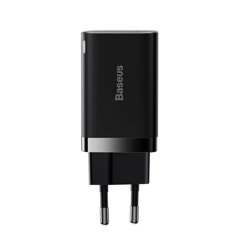 Baseus Φορτιστής Χωρίς Καλώδιο με Θύρα USB-A και Θύρα USB-C 30W Power Delivery Μαύρος (Super Si Pro) (CCSUPP-E01) (BASCCSUPPE01) Baseus Φορτιστής Χωρίς Καλώδιο με Θύρα USB-A και Θύρα USB-C 30W Power Delivery Μαύρος (Super Si Pro) (CCSUPP-E01) (BASCCSUPPE01)