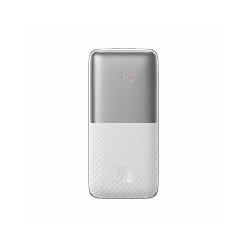 Baseus Bipow Pro Power Bank 10000mAh 20W με 2 Θύρες USB-A και Θύρα USB-C Λευκό (PPBD040102) (BASPPBD040102) Baseus Bipow Pro Power Bank 10000mAh 20W με 2 Θύρες USB-A και Θύρα USB-C Λευκό (PPBD040102) (BASPPBD040102)