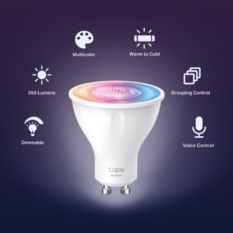 TP-LINK Tapo Smart Wi-Fi Spotlight Dimmable (TAPO L630) (TPL630) TP-LINK Tapo Smart Wi-Fi Spotlight Dimmable (TAPO L630) (TPL630)