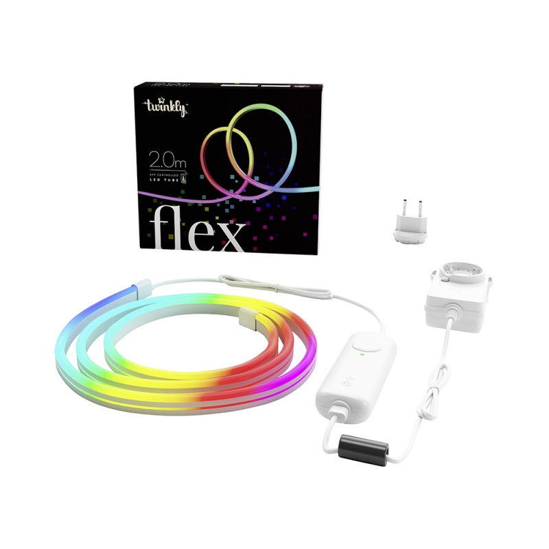 Twinkly Flex Ταινία Neon Flex LED Τροφοδοσίας 220V RGB Μήκους 2m (TWFL200STW-WEU) (TWIFL200STW-WEU) Twinkly Flex Ταινία Neon Flex LED Τροφοδοσίας 220V RGB Μήκους 2m (TWFL200STW-WEU) (TWIFL200STW-WEU)