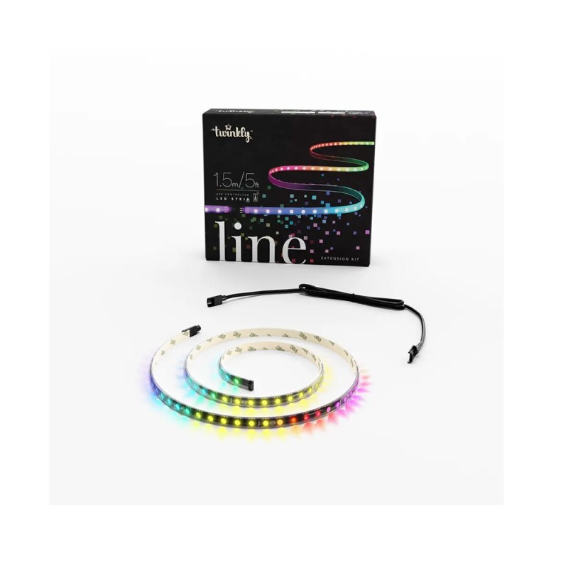 Twinkly Line ARGB Gen2 1.5m-100 LEDs/m Bluetooth IP20 Expansion (TWL100ADP-B) (TWIL100ADP-B) Twinkly Line ARGB Gen2 1.5m-100 LEDs/m Bluetooth IP20 Expansion (TWL100ADP-B) (TWIL100ADP-B)