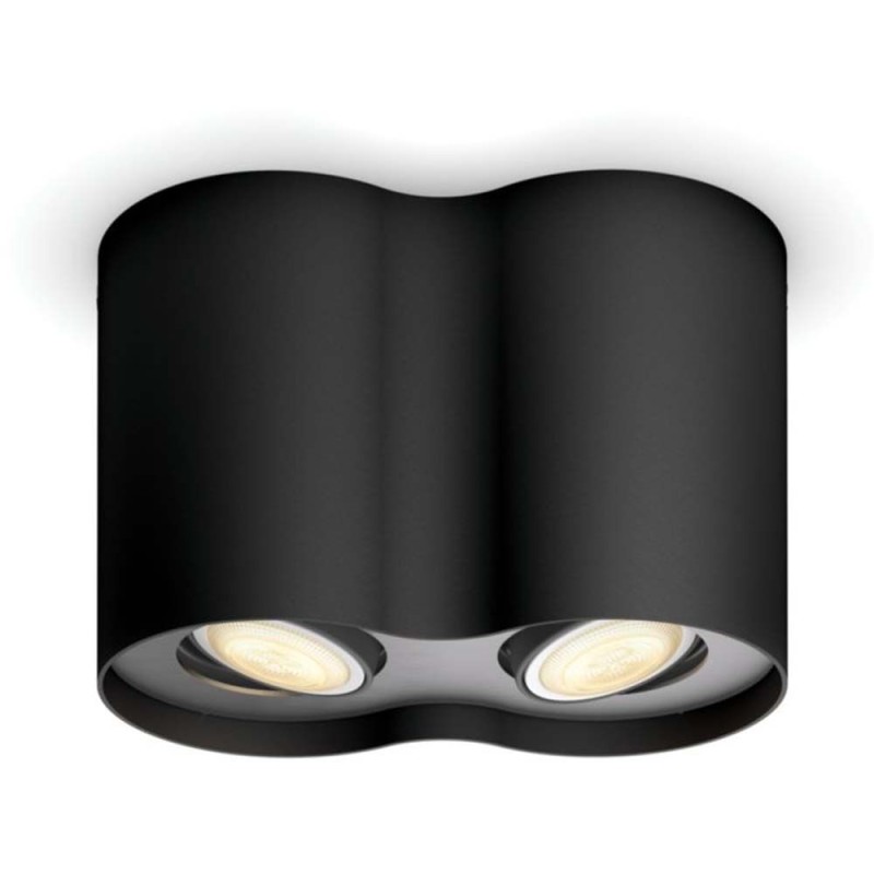 Philips Διπλό Φωτιστικό Σποτ Hue Pillar Dimmer Switch 2200K - 6500K 700lm Black (929003046401) (PHI929003046401) Philips Διπλό Φωτιστικό Σποτ Hue Pillar Dimmer Switch 2200K - 6500K 700lm Black (929003046401) (PHI929003046401)