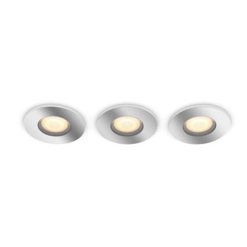 Philips  Φωτιστικό Οροφής  Hue Adore White Ambiance 3τμχ (929003055901) (PHI929003055901)
