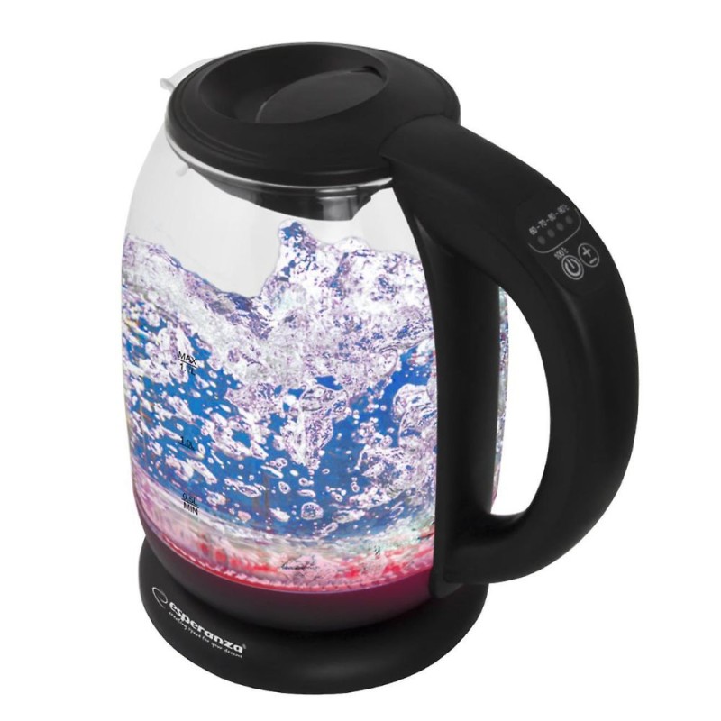 Esperanza Kettle 1.7lt 2200W Black (EKK027) (ESPEKK027) Esperanza Kettle 1.7lt 2200W Black (EKK027) (ESPEKK027)