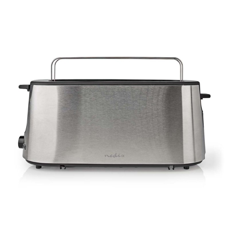 Nedis Φρυγανιέρα 1 Θέσης 1000W Inox (KABT310EAL) (NEDKABT310EAL) Nedis Φρυγανιέρα 1 Θέσης 1000W Inox (KABT310EAL) (NEDKABT310EAL)