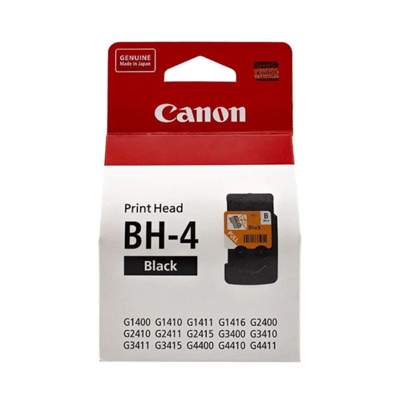 Canon Black Print head for G1411, G2411, G3411, G2415, G3415, G4411 (0691C002) (CAN-BH4EMB) Canon Black Print head for G1411, G2411, G3411, G2415, G3415, G4411 (0691C002) (CAN-BH4EMB)