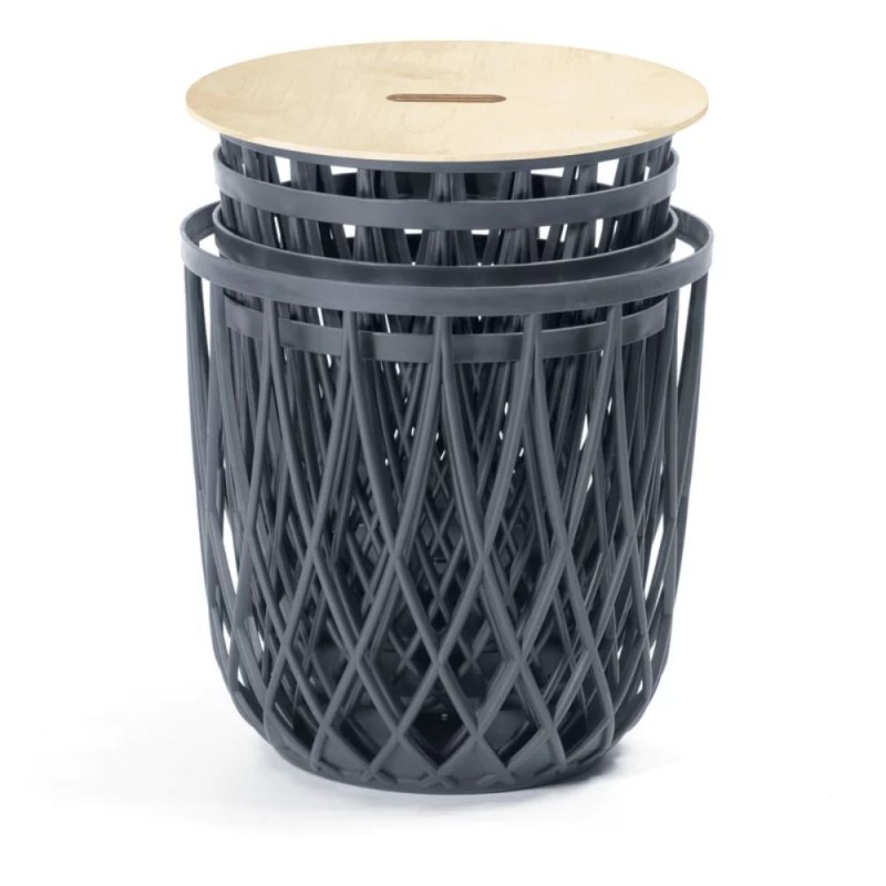 Prosperplast Uniqubo Set 5 Basket 447mm Anthracite (IKUBS5-S433) (PSPIKUBS5-S433) Prosperplast Uniqubo Set 5 Basket 447mm Anthracite (IKUBS5-S433) (PSPIKUBS5-S433)