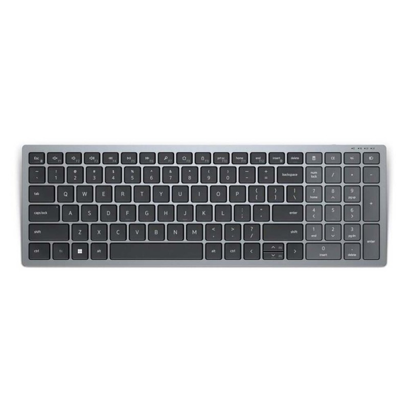 Dell Πληκτρολόγιο KB740 Compact Multi-Device Wireless (US) Black (580-AKOX) (DEL580-AKOX) Dell Πληκτρολόγιο KB740 Compact Multi-Device Wireless (US) Black (580-AKOX) (DEL580-AKOX)