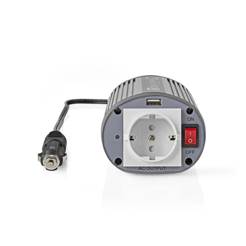 Nedis Inverter Αυτοκινήτου Τροποποιημένου Ημιτόνου 150W για Μετατροπή 24V DC σε 230V AC με 1xUSB (PIMS15024) (NEDPIMS15024) Nedis Inverter Αυτοκινήτου Τροποποιημένου Ημιτόνου 150W για Μετατροπή 24V DC σε 230V AC με 1xUSB (PIMS15024) (NEDPIMS15024)