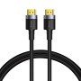 Baseus Cafule 4KHDMI Male To 4KHDMI Male Adapter Cable 2m Black (CADKLF-F01) (BASCADKLF-F01)