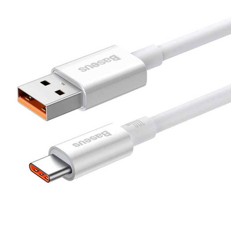 Baseus Cable USB to USB-C Superior 100W 2m White (P10320102214-03) (BASP10320102214-03) Baseus Cable USB to USB-C Superior 100W 2m White (P10320102214-03) (BASP10320102214-03)