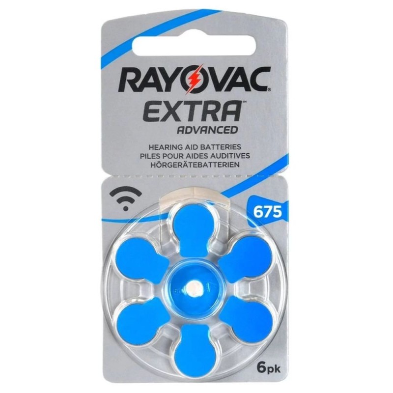 Rayovac Extra Advanced Μπαταρίες Ακουστικών Βαρηκοΐας 675 1.45V 6τμχ (22574037) (RAY22574037) Rayovac Extra Advanced Μπαταρίες Ακουστικών Βαρηκοΐας 675 1.45V 6τμχ (22574037) (RAY22574037)