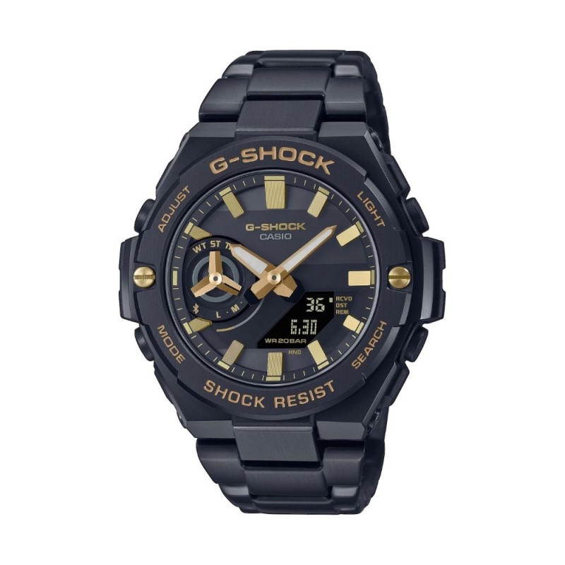 Casio G-Shock G-Steel Αναλογικό/Ψηφιακό Ρολόι Χρονογράφος Μπαταρίας με Μαύρο Μεταλλικό Μπρασελέ (GST-B500BD-1A9ER) (CASGSTB500BD1A9ER) Casio G-Shock G-Steel Αναλογικό/Ψηφιακό Ρολόι Χρονογράφος Μπαταρίας με Μαύρο Μεταλλικό Μπρασελέ (GST-B500BD-1A9ER) (CASGSTB500BD1A9ER)