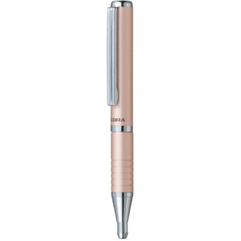 Zebra Στυλό Mini Πτυσόμενο SL-F1 Slide 0.7 Roze Gold με Μπλε μελάνι (ZB-10082) (ZEB10082)