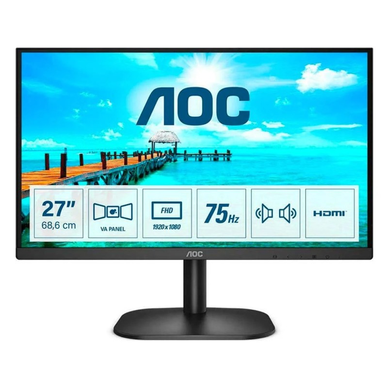 AOC 27B2DM FHD VA Monitor 27' (27B2DM) (AOC27B2DM) AOC 27B2DM FHD VA Monitor 27' (27B2DM) (AOC27B2DM)