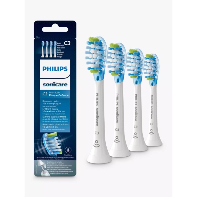 Philips Sonicare C3 Premium Plaque Defence Ανταλλακτικές Κεφαλές για Ηλεκτρική Οδοντόβουρτσα HX9044/17 4τμχ (HX9044/17) (PHIHX9044.17) Philips Sonicare C3 Premium Plaque Defence Ανταλλακτικές Κεφαλές για Ηλεκτρική Οδοντόβουρτσα HX9044/17 4τμχ (HX9044/17) (PHIHX9044.17)