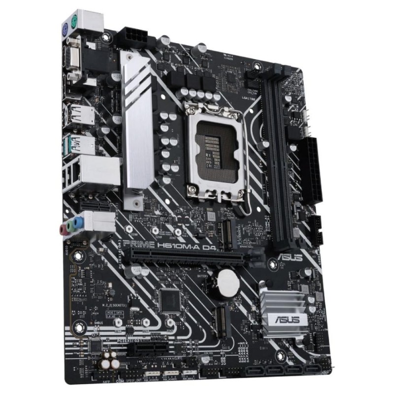 Asus Prime H610M-A D4-CSM Motherboard Micro ATX με Intel 1700 Socket (90MB19P0-M0EAYC) (ASU90MB19P0-M0EAYC) Asus Prime H610M-A D4-CSM Motherboard Micro ATX με Intel 1700 Socket (90MB19P0-M0EAYC) (ASU90MB19P0-M0EAYC)