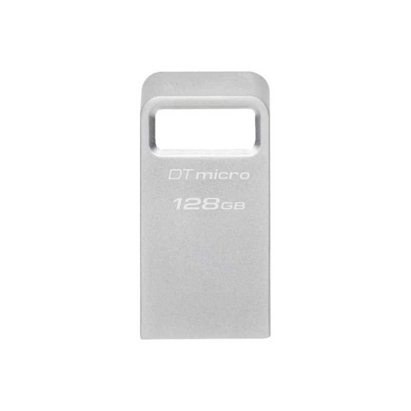 Kingston DataTraveler Micro Gen2 128GB USB 3.2 Stick Silver (DTMC3G2/128GB) (KINDTMC3G2-128GB) Kingston DataTraveler Micro Gen2 128GB USB 3.2 Stick Silver (DTMC3G2/128GB) (KINDTMC3G2-128GB)
