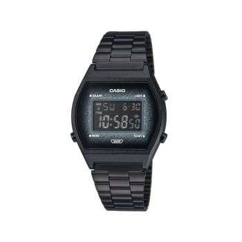Casio Vintage Edgy Ψηφιακό Ρολόι Μπαταρίας με Μαύρο Μεταλλικό Μπρασελέ (B640WBG-1BEF) (CASB640WBG1BEF)