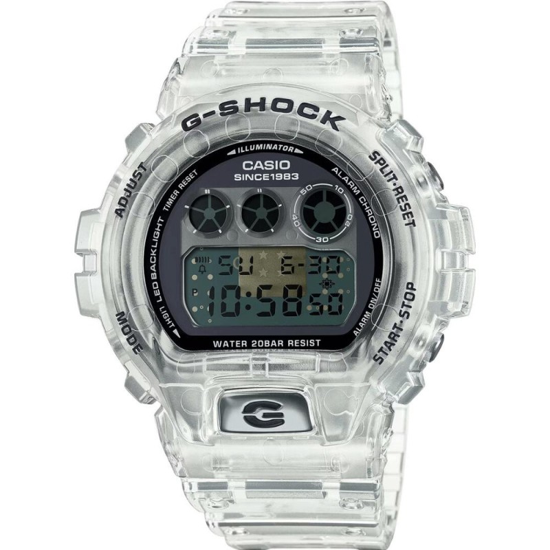 Casio Ψηφιακό Ρολόι Μπαταρίας με Λευκό Καουτσούκ Λουράκι (DW-6940RX-7ER) (CASDW6940RX7ER) Casio Ψηφιακό Ρολόι Μπαταρίας με Λευκό Καουτσούκ Λουράκι (DW-6940RX-7ER) (CASDW6940RX7ER)