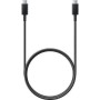 Samsung Regular USB 2.0 Cable USB-C male - USB-C male Μαύρο 1m (EP-DA705BBEGWW) (SAMEP-DA705BBEGWW)