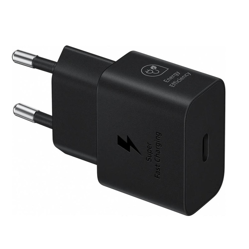 Samsung Φορτιστής με Θύρα USB-C και Καλώδιο USB-C 25W Μαύρος (EP-T2510XBEGEU) (SAMEP-T2510XBEGEU) Samsung Φορτιστής με Θύρα USB-C και Καλώδιο USB-C 25W Μαύρος (EP-T2510XBEGEU) (SAMEP-T2510XBEGEU)