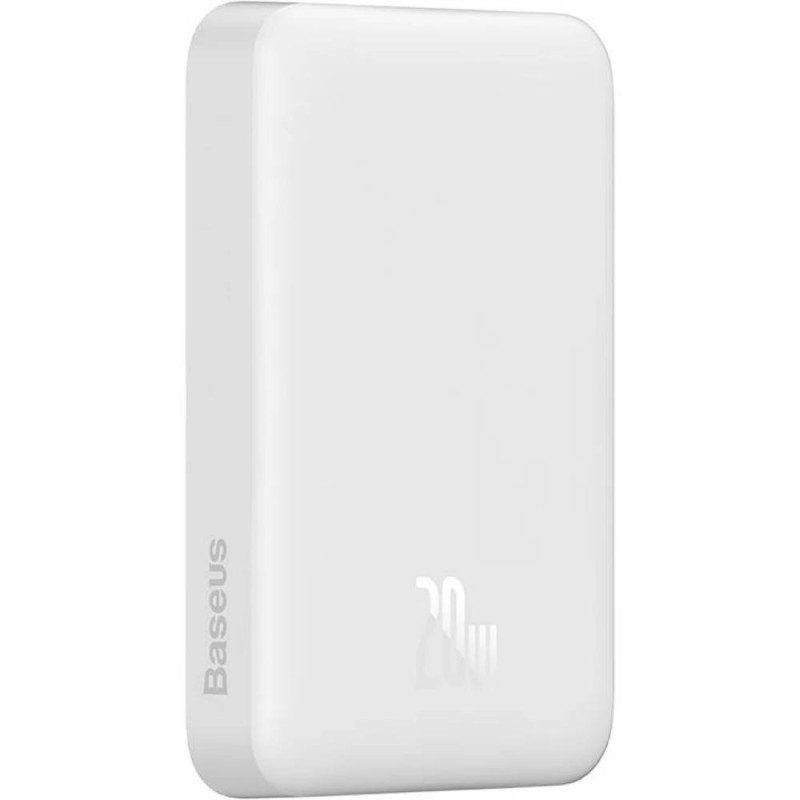 Baseus Magnetic Mini Overseas Edition MagSafe Power Bank 10000mAh 20W White (PPCX070002) (BASPPCX070002) Baseus Magnetic Mini Overseas Edition MagSafe Power Bank 10000mAh 20W White (PPCX070002) (BASPPCX070002)