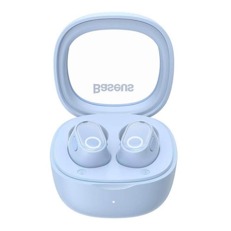 Baseus Bowie Wm02 Tws In-ear Bluetooth Handsfree Ακουστικά Blue (NGTW370203) (BASNGTW370203) Baseus Bowie Wm02 Tws In-ear Bluetooth Handsfree Ακουστικά Blue (NGTW370203) (BASNGTW370203)