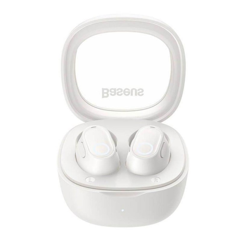 Baseus Bowie Wm02 Tws In-ear Bluetooth Handsfree Ακουστικά White (NGTW370202) (BASNGTW370202) Baseus Bowie Wm02 Tws In-ear Bluetooth Handsfree Ακουστικά White (NGTW370202) (BASNGTW370202)