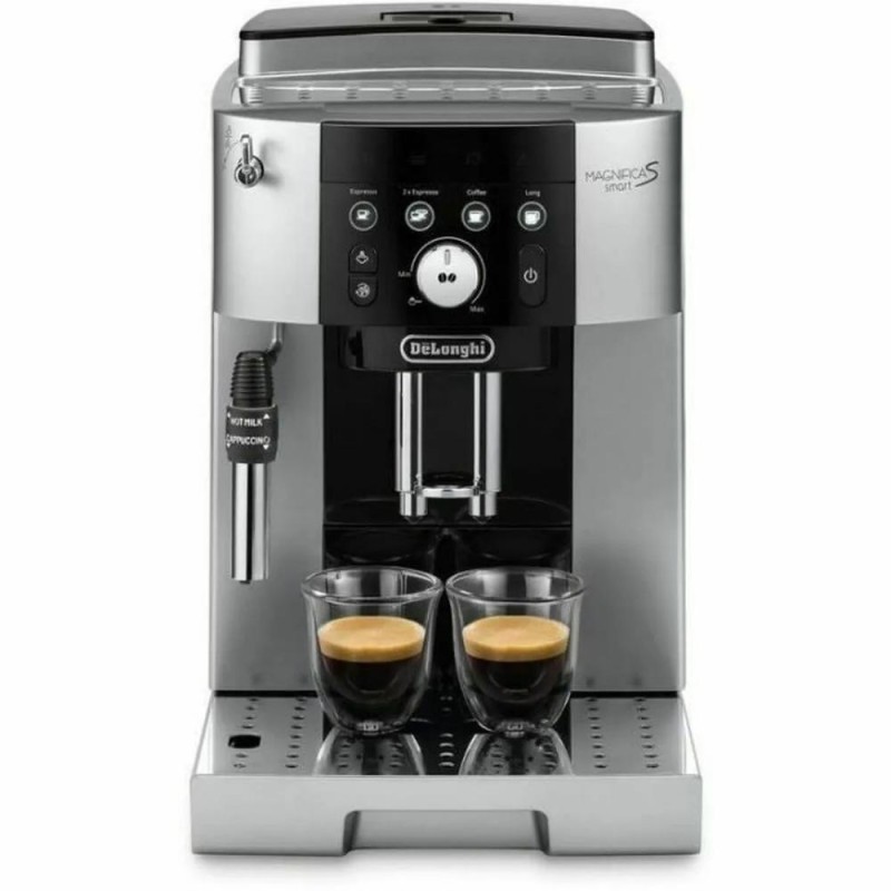 De'Longhi Magnifica S Smart Αυτόματη Μηχανή Espresso 1450W Πίεσης 15bar με Μύλο Άλεσης Ασημί (ECAM250.23.SB) (DLGECAM250.23.SB) De'Longhi Magnifica S Smart Αυτόματη Μηχανή Espresso 1450W Πίεσης 15bar με Μύλο Άλεσης Ασημί (ECAM250.23.SB) (DLGECAM250.23.SB)