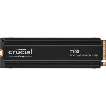 Crucial SSD 1TB T700 PCIe 5.0 x4 M.2 NVME Gen5 Heatsink (CT1000T700SSD5) (CRUCT1000T700SSD5)