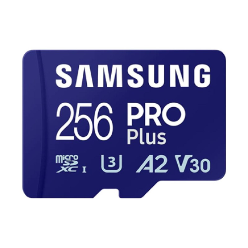 Samsung Pro Plus microSDXC 256GB Class 10 U3 V30 A2 UHS-I with USB Reader (MB-MD256SB/WW) (SAMMB-MD256SB-WW) Samsung Pro Plus microSDXC 256GB Class 10 U3 V30 A2 UHS-I with USB Reader (MB-MD256SB/WW) (SAMMB-MD256SB-WW)