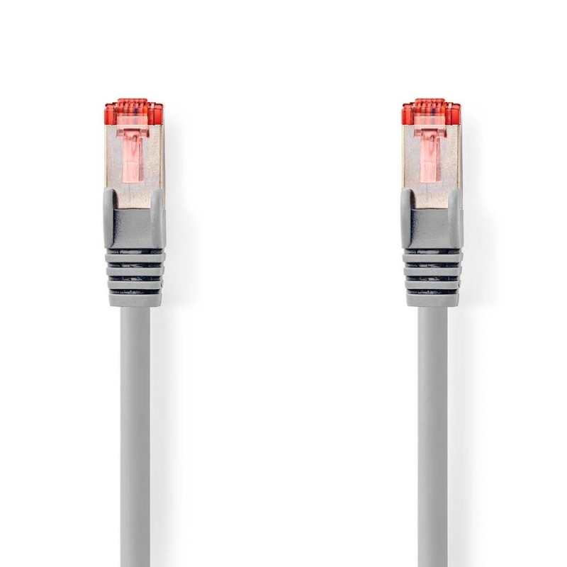 Nedis CAT6 Network Cable 5.00 m Grey (CCGL85221GY50) (NEDCCGL85221GY50)