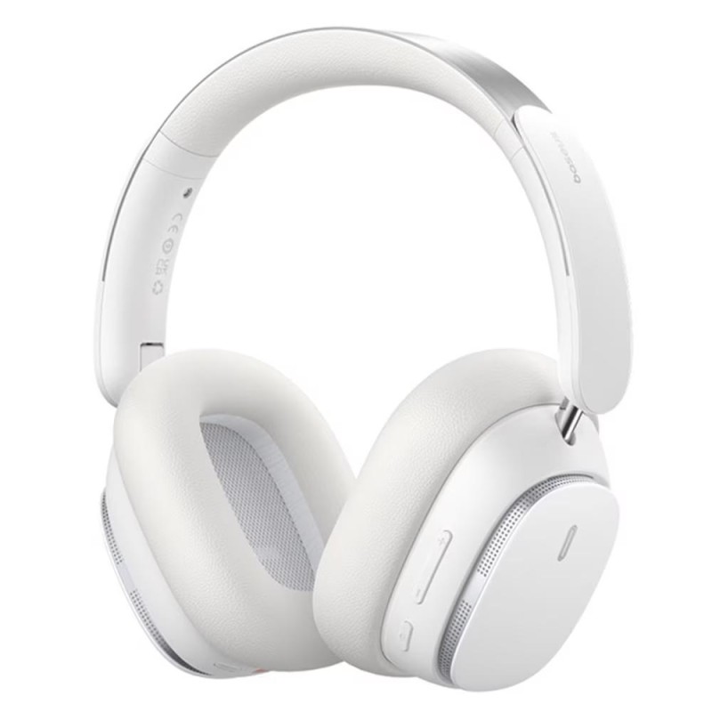 Baseus Bowie H1 Wireless Headphones Bluetooth 5.2 (white) (A00050601213-00) (BASA00050601213-00) Baseus Bowie H1 Wireless Headphones Bluetooth 5.2 (white) (A00050601213-00) (BASA00050601213-00)
