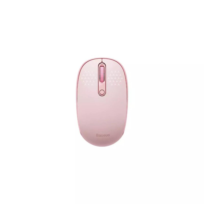 Baseus Wireless mouse F01B Tri-mode 2.4G BT5.0 1600 DPI (pink) (B01055503413-00) (BASB01055503413-00) Baseus Wireless mouse F01B Tri-mode 2.4G BT5.0 1600 DPI (pink) (B01055503413-00) (BASB01055503413-00)