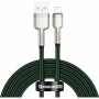 Baseus USB Cable For Lightning Cafule, 2.4a, 2m Green (CALJK-B06) (BASCALJK-B06)
