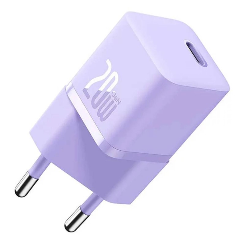 Baseus Mini Wall Charger Gan5 20w Purple (CCGN050105) (BASCCGN050105) Baseus Mini Wall Charger Gan5 20w Purple (CCGN050105) (BASCCGN050105)