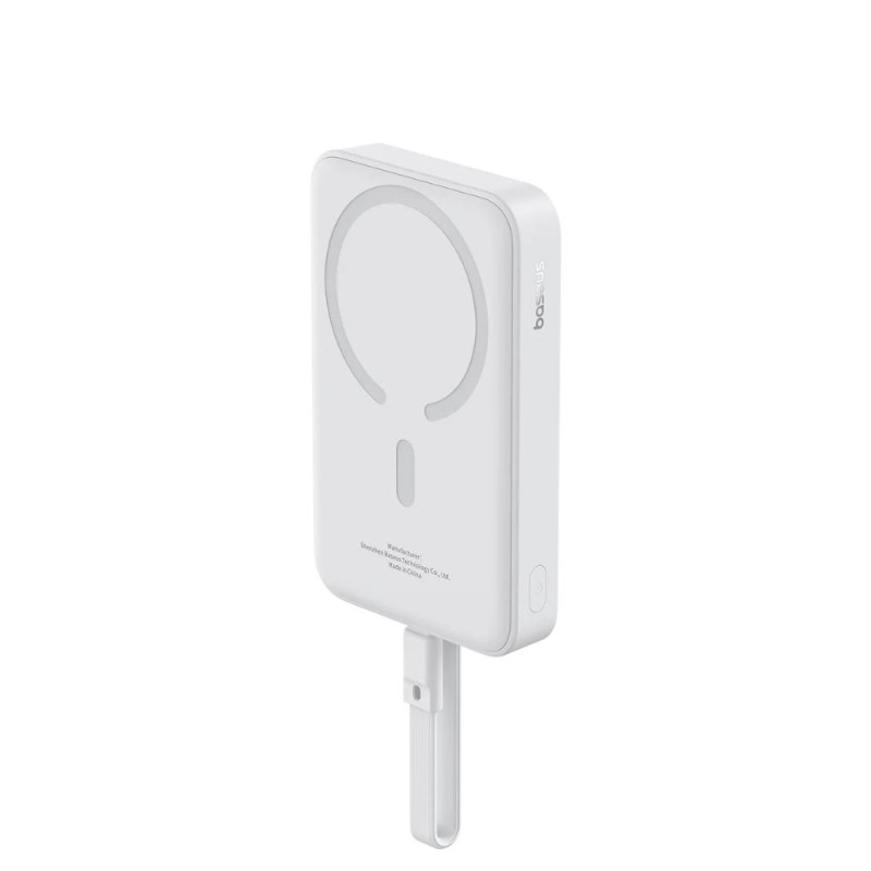 Baseus MagSafe Power Bank 10000mAh 30W White (P1002210B223-00) (BASP1002210B223-00) Baseus MagSafe Power Bank 10000mAh 30W White (P1002210B223-00) (BASP1002210B223-00)