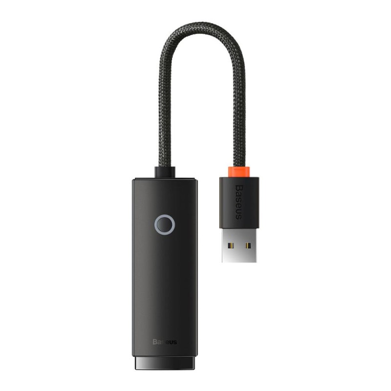 Baseus Lite Series USB To Rj45 Network Adapter, 100mbps Black (WKQX000001) (BASWKQX000001) Baseus Lite Series USB To Rj45 Network Adapter, 100mbps Black (WKQX000001) (BASWKQX000001)